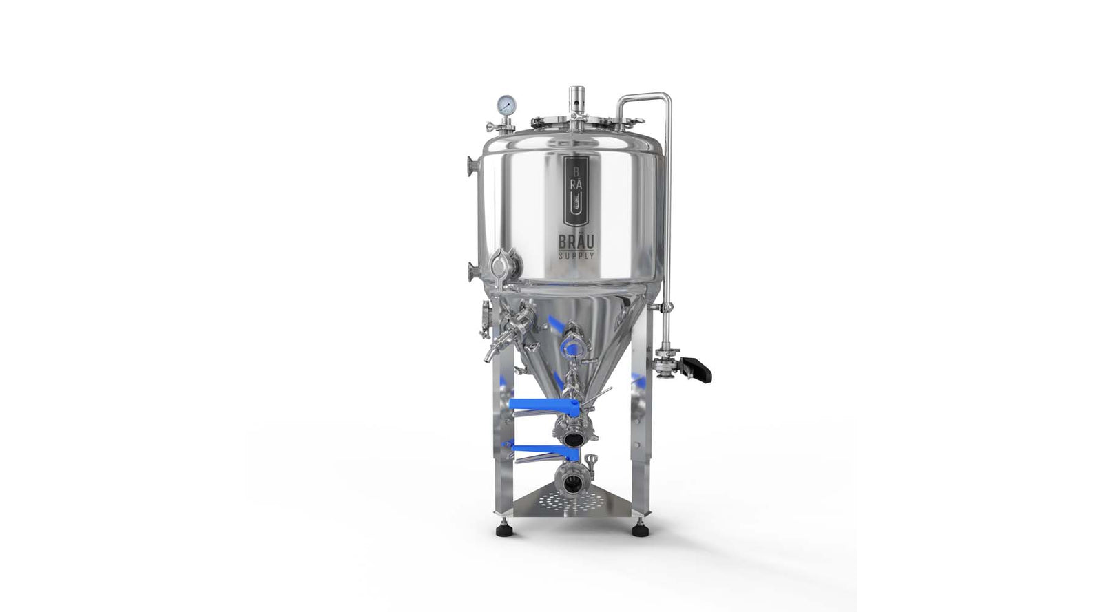 Brau supply Unitank conical jacketed fermenter