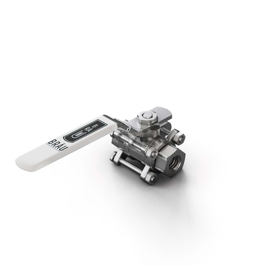 1/2" stainless steel ball valve