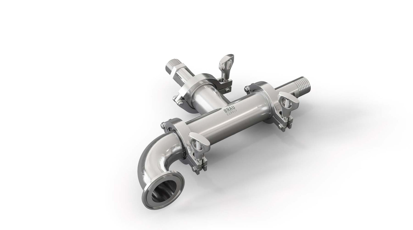 Steam condenser brau supply