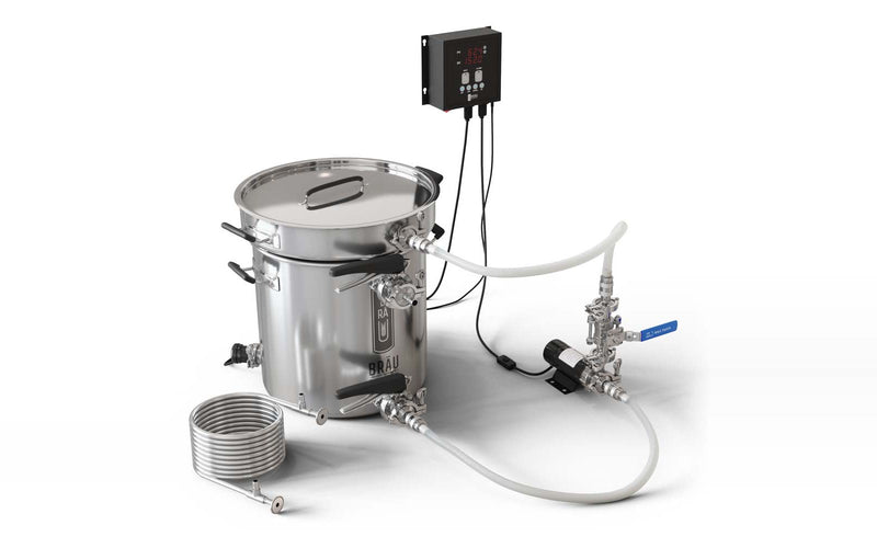 Unibräu 10 gallon electric brewing system with SV1 controller, pump and chiller