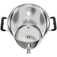 DrainPro Mash Tun — Bottom-Drain Brewing Vessel