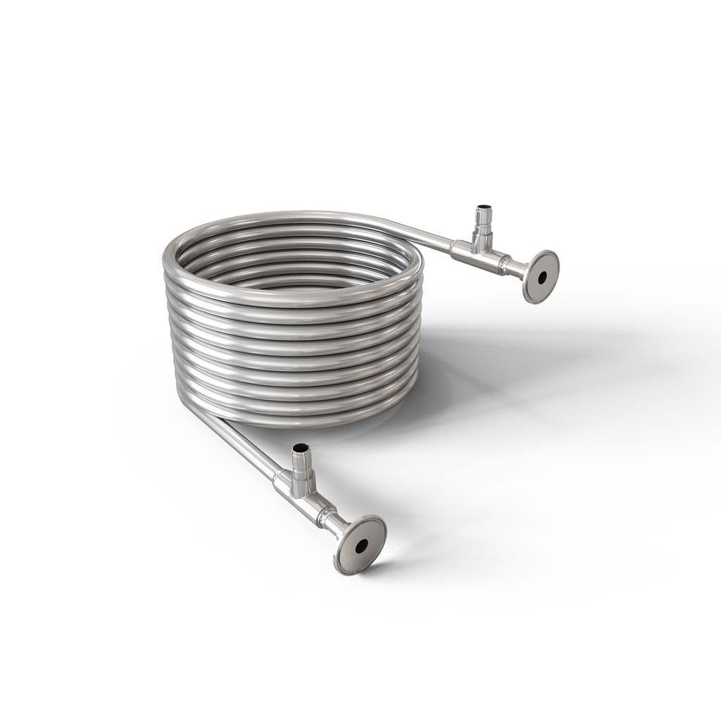 Refroidisseur de moût à contre-courant à serpentin 1/2" x 3/4"