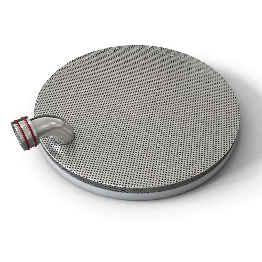 Hop Block Filter Plate and Dip tube for Filtering hops