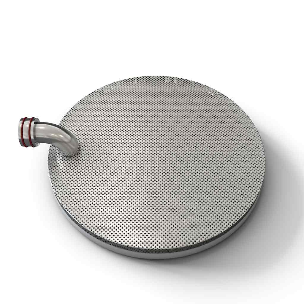 Hop Block Filter Plate and Dip tube for Filtering hops