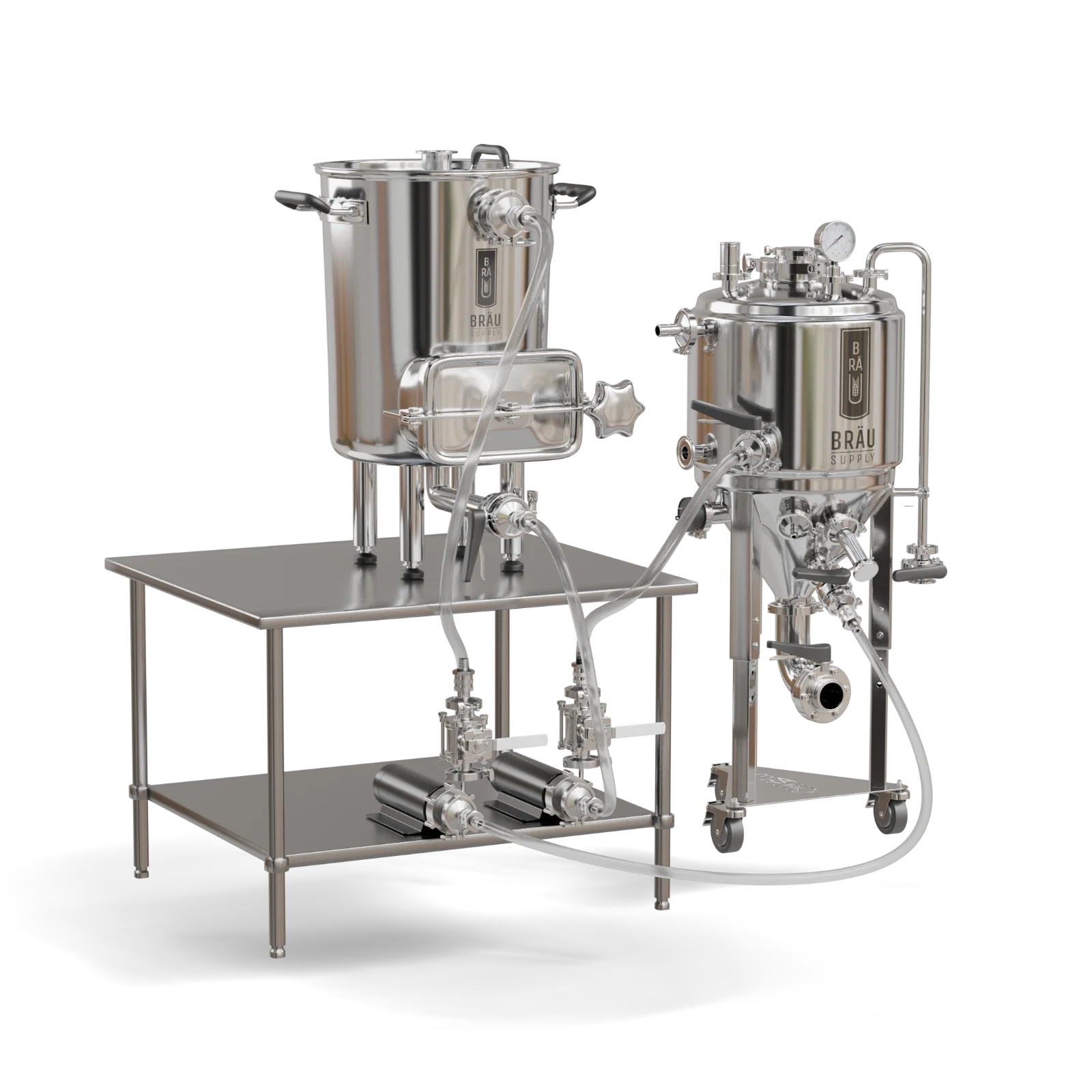 BräuPro 10G – All-in-One Electric Brewing System with 13 Gal Unitank