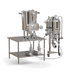 BräuPro Homebrewing - Two-Vessel Electric Brewing & Fermentation System