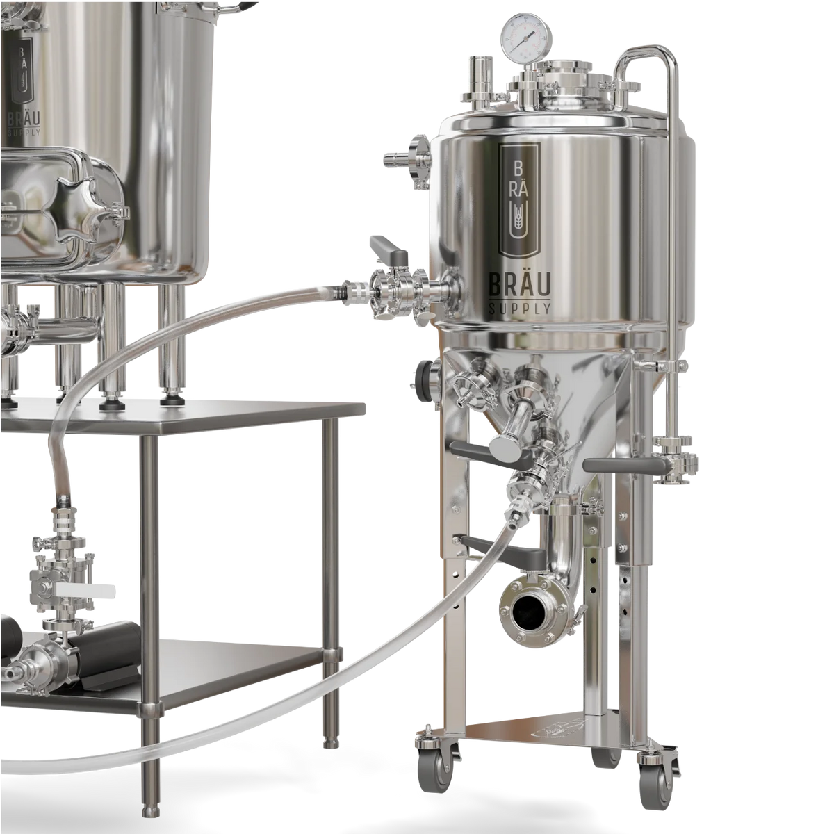 BräuPro Homebrewing - Système de brassage et de fermentation électrique à deux cuves – vue 4