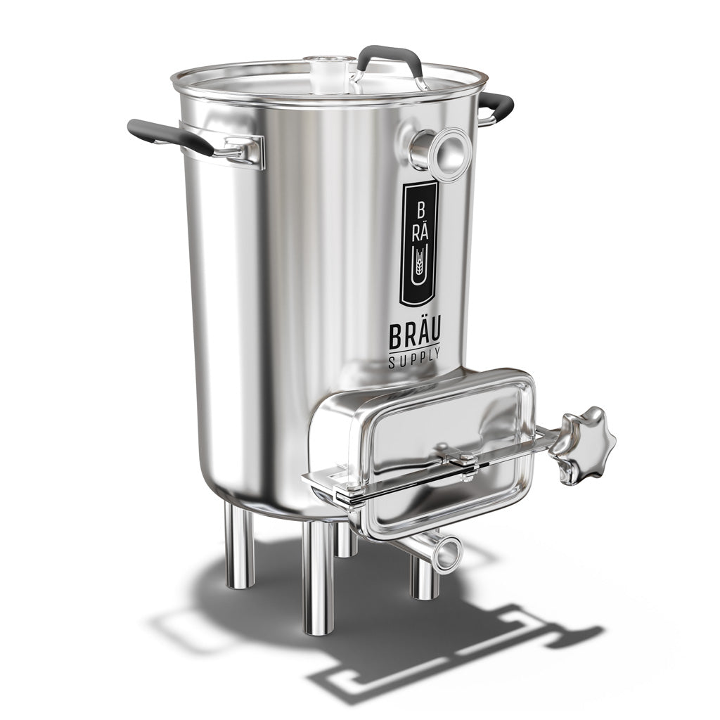 DrainPro Mash Tun – Bottom Drain Brewing Vessel