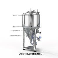 Unitank  3-5BBL Jacketed Conical Fermenter