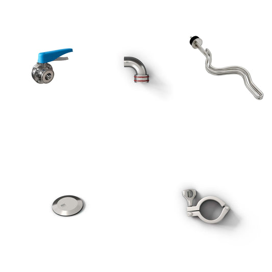 DrainPro Boil Kettle Brew Ready Kit – included parts