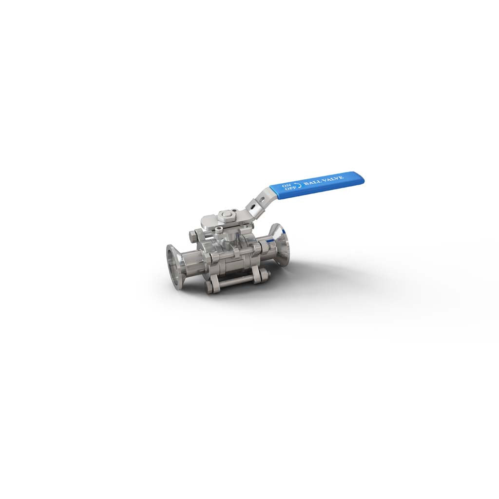 1.5" Tri-Clamp Ball Valve
