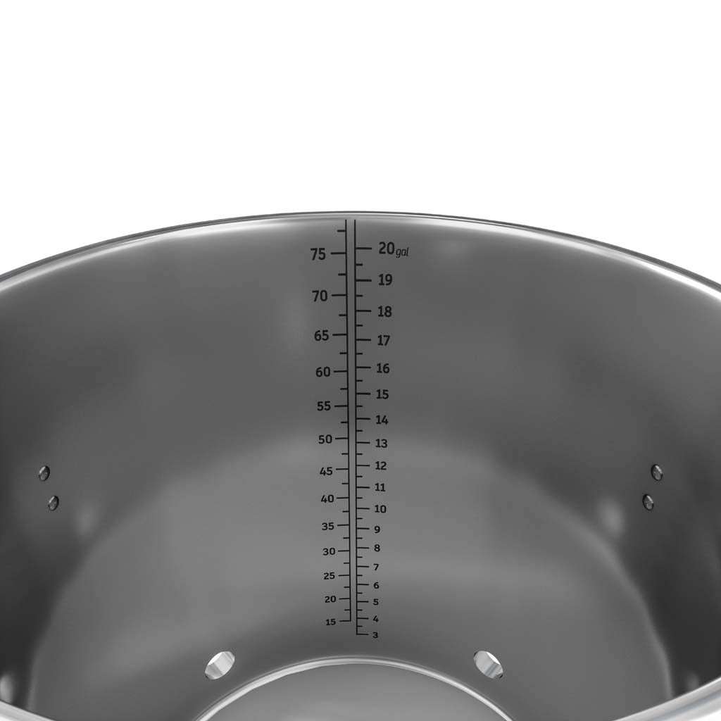 Inside Bräu supply brew kettle