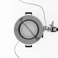 Looking into Brau supply kettle with element