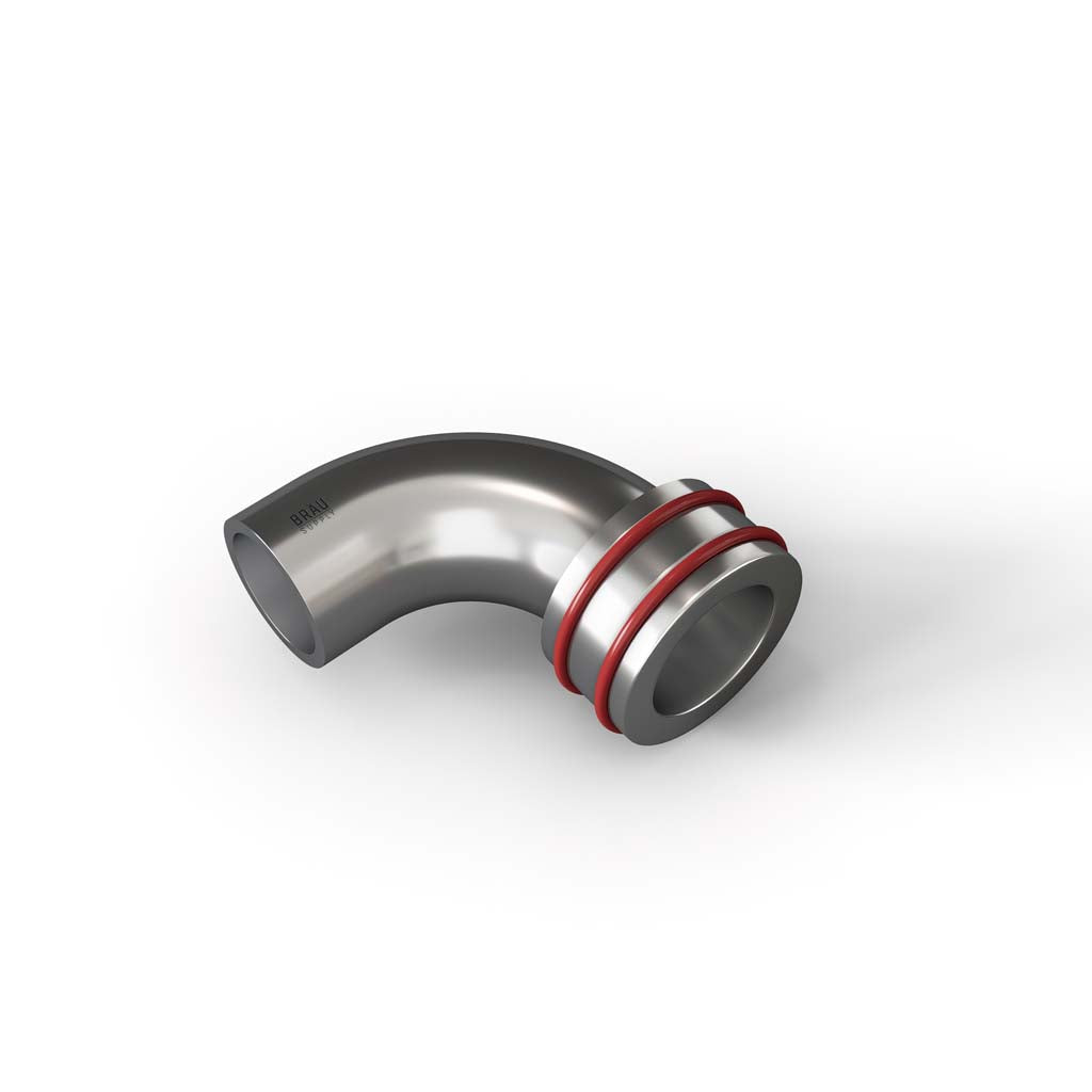 Brau supply dip tube/whirlpool arm
