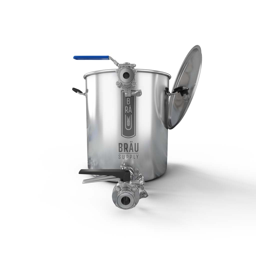 Brau Supply Mash tun front view